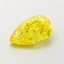 1.84 Ct. Fancy Vivid Yellow Pear Lab Grown Diamond