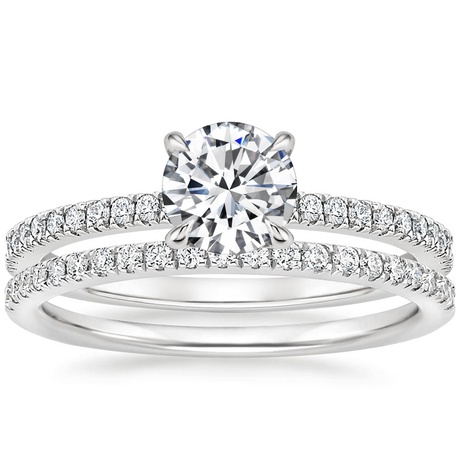 Platinum Viviana Diamond Bridal Set (2/5 ct. tw.)
