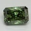 3.01 Ct. Fancy Vivid Pacific Green Radiant Lab Grown Diamond