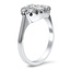 The Arlyne Ring, smalltop view on a hand