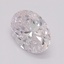 0.70 Ct. Faint Pink Oval Diamond