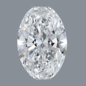 Oval diamond — real photo