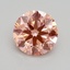 1.70 Ct. Fancy Intense Pink Round Lab Grown Diamond