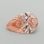 0.70 Ct. Fancy Vivid Pink Pear Lab Grown Diamond