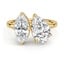 Custom Toi et Moi Lab Diamond Engagement Ring