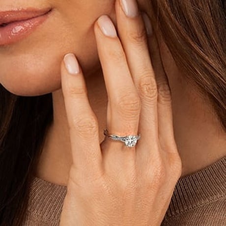 Twisted Engagement Ring