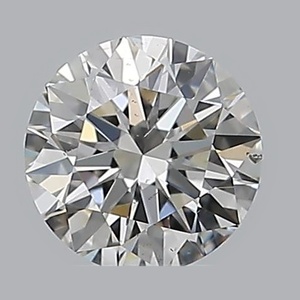 Round diamond — real photo
