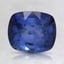 7.7x6.7mm Blue Cushion Sapphire