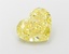 3.31 Ct. Fancy Vivid Yellow Heart Lab Grown Diamond