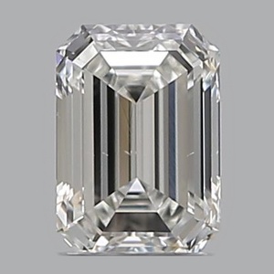 Emerald diamond — real photo