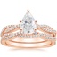14KR Moissanite Petite Luxe Twisted Vine Bridal Set (1/2 ct. tw.), smalltop view