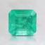 6.3x5.8mm Colombian Emerald