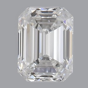 Emerald diamond — real photo