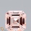 2.01 Ct. Fancy Intense Pink Asscher Lab Grown Diamond