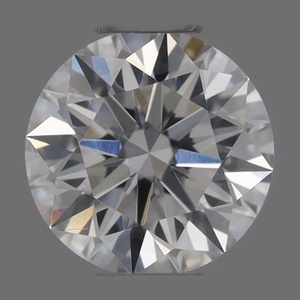 Round diamond — real photo