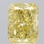 5.13 Ct. Fancy Intense Yellow Radiant Lab Grown Diamond