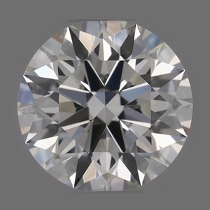 Round diamond — real photo