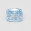 0.59 Ct. Fancy Vivid Blue Cushion Lab Grown Diamond