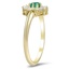The Carme Ring, smalltop view on a hand