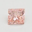 1.61 Ct. Fancy Intense Pink Princess Lab Grown Diamond