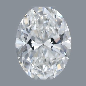 Oval diamond — real photo
