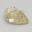1.51 Ct. Fancy Intense Yellow Pear Lab Grown Diamond