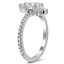 Crescent Pave Diamond Ring, smallview