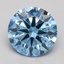 1.96 Ct. Fancy Intense Blue Round Lab Grown Diamond
