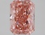 1.57 Ct. Fancy Vivid Pink Radiant Lab Grown Diamond