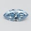 1.02 Ct. Fancy Vivid Malibu Blue Marquise Lab Grown Diamond