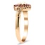 The Losordo Ring, smalltop view on a hand