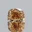 1.01 Ct. Fancy Vivid Yellow Cushion Lab Grown Diamond