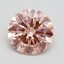2.20 Ct. Fancy Intense Pink Round Lab Grown Diamond
