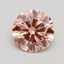 1.72 Ct. Fancy Intense Pink Round Lab Grown Diamond