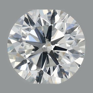 Round diamond — real photo