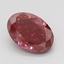 2.53 Ct. Fancy Deep Pink Oval Lab Grown Diamond