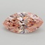 3.00 Ct. Fancy Vivid  Pink Marquise Lab Grown Diamond