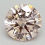 3.04 Ct. Fancy Intense Pink Round Lab Grown Diamond