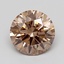 0.64 Ct. Fancy  Brown Round Lab Grown Diamond