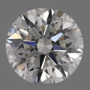 Round diamond — real photo