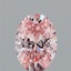 1.96 Ct. Fancy Vivid Pink Oval Lab Grown Diamond