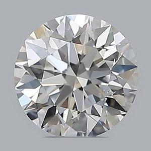 Round diamond — real photo