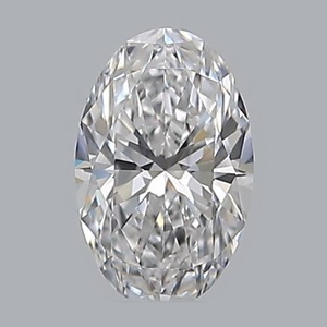 Oval diamond — real photo