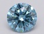 2.04 Ct. Fancy Vivid Blue Round Lab Grown Diamond
