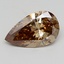 1.48 Ct. Fancy  Brown Pear Lab Grown Diamond