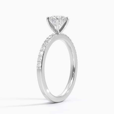 Six Prong Classic Diamond Ring