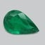 8.0x5.1mm  Green  Pear   Emerald