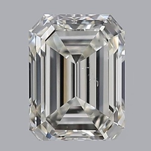 Emerald diamond — real photo