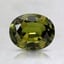 7.2x5.8mm Unheated Yellow Oval Australian Sapphire