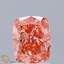 1.54 Ct. Fancy Pink Cushion Lab Grown Diamond